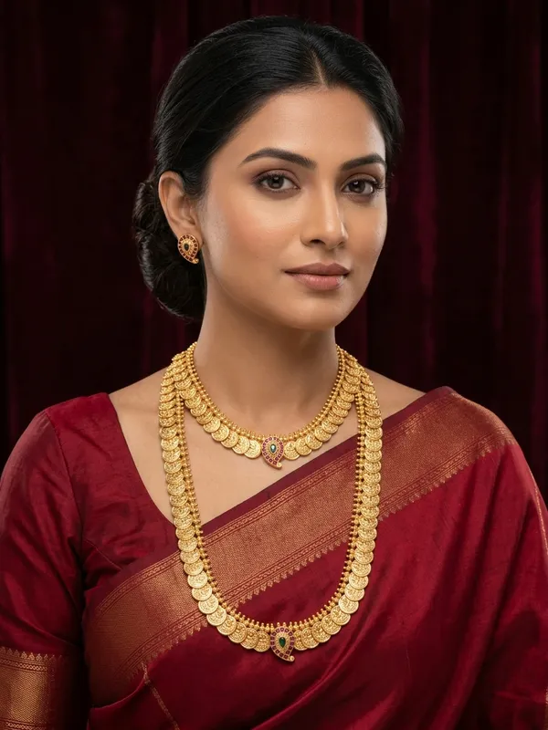Traditional_Two-Layer_Gold_Coin_Kasu_Mala_Long_Necklace_Set