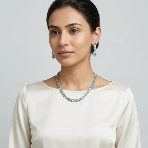 Multicolor_Stone_Metal_Necklace_Set_For_Women