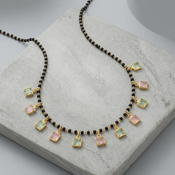 Multicolor_Metal_Multi_Square_Charm_Chain_Necklace_For_Women