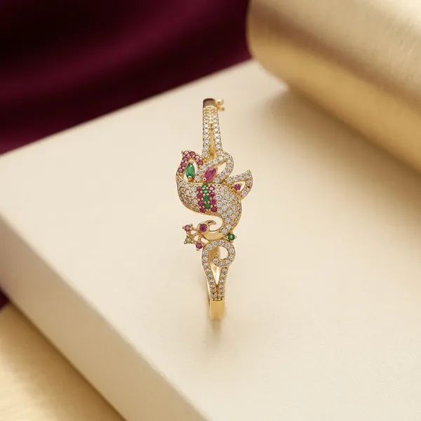 Multicolor_Metal_Dragon_Stone_Ear_Cuff_For_Women