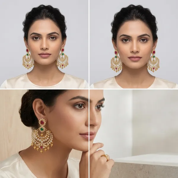 Gold_Metal_Kundan_Meenakari_Chandbali_Earrings_For_Women