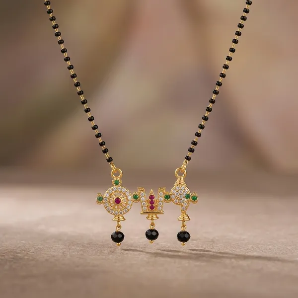 Gold_And_Black_Metal_Kundan_Mangalsutra_Necklace_For_Women