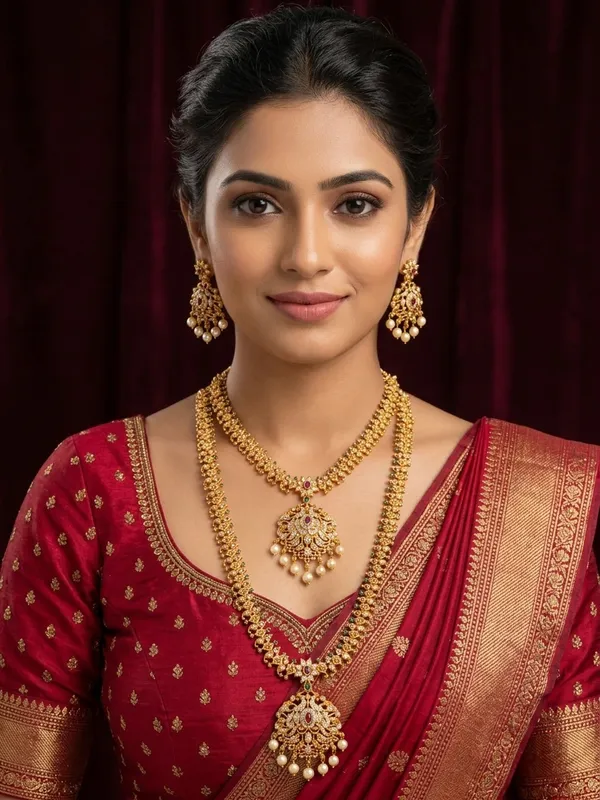 Traditional_Layered_Gold_Necklace_Set_with_Hanging_Pearls