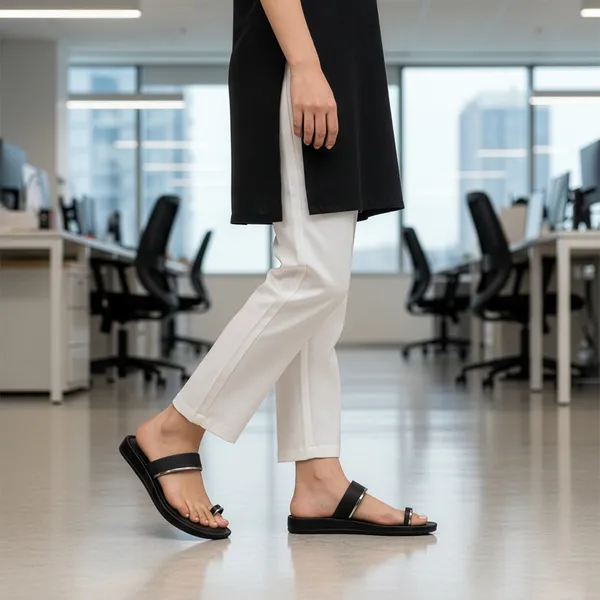 Women's_Stylish_Toe-Ring_Single-Straps_Sandal-8040-Black