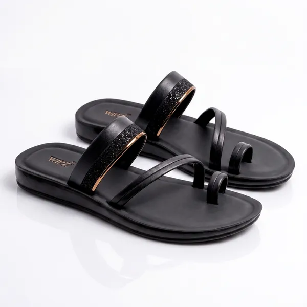 Women’s_Shimmer_Cross-Belt_Toe-Ring_Sandal_8029-Black