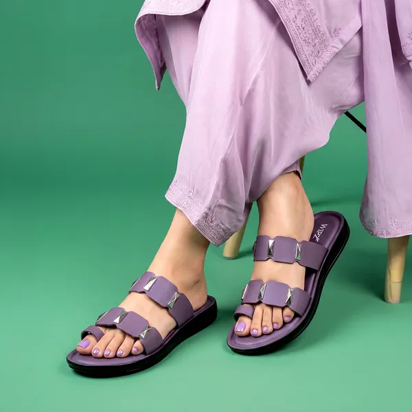 Women's_Stylish_Toe-Ring_Dual-Straps_Sandal-8033-Wine