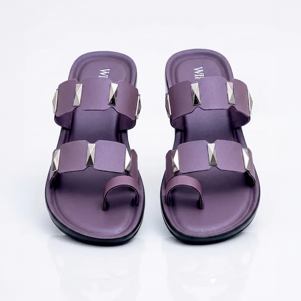 Women's_Stylish_Toe-Ring_Dual-Straps_Sandal-8033-Wine