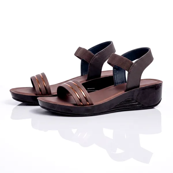 Women's_Dual_Metallic_Strap_Slingback_Comfort_Wedge-Heel_Sandal_7028-Brown