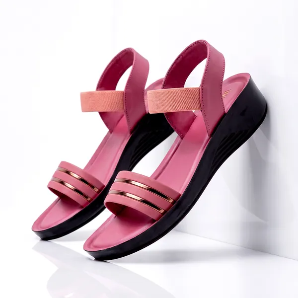 Women's_Dual_Metallic_Strap_Slingback_Comfort_Wedge-Heel_Sandal_7028-Carrot