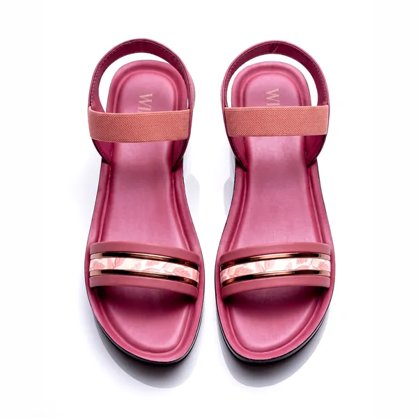 Women's_Floral_Metallic_Strap_Slingback_Comfort_Wedge-Heel_Sandal_7033-Carrot