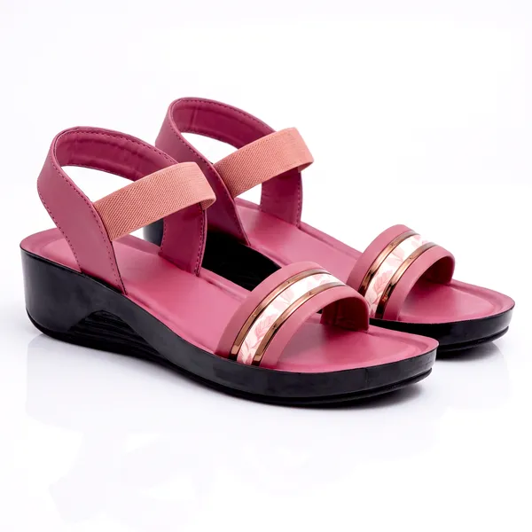Women's_Floral_Metallic_Strap_Slingback_Comfort_Wedge-Heel_Sandal_7033-Carrot