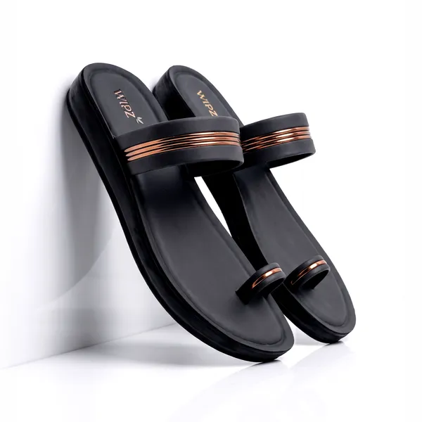 Women's_Minimal_Metallic_Toe-Ring_Sandal_8043-Black