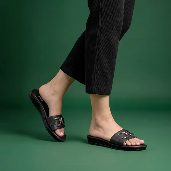 Women's_Premium_Horsebit_Broad_Strap_Toe-Ring_Sandal_8045-Black