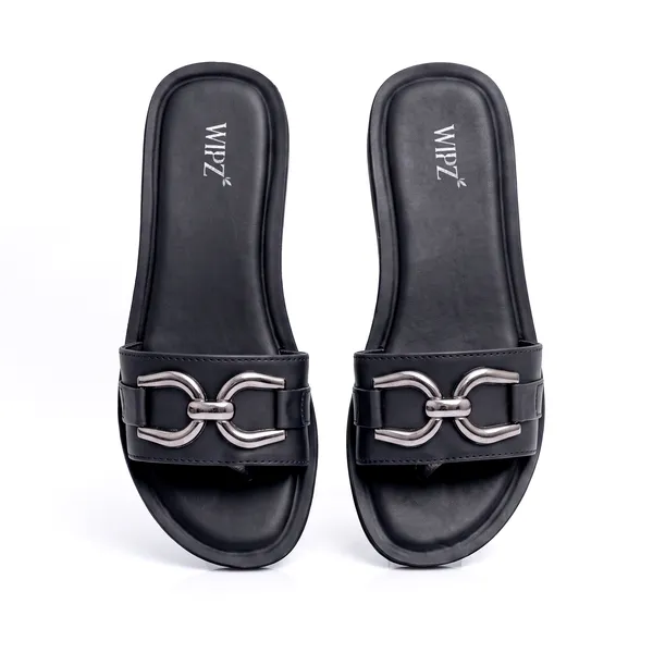 Women's_Premium_Horsebit_Broad_Strap_Toe-Ring_Sandal_8045-Black