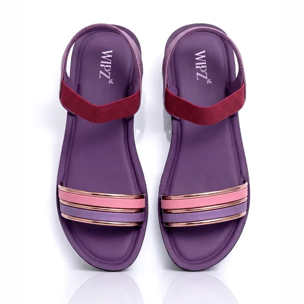 Women's_Stylish_Open-Toe_Dual-Tone_Strap_Slingback_Wedge-Heel_Sandal_7032-Wine