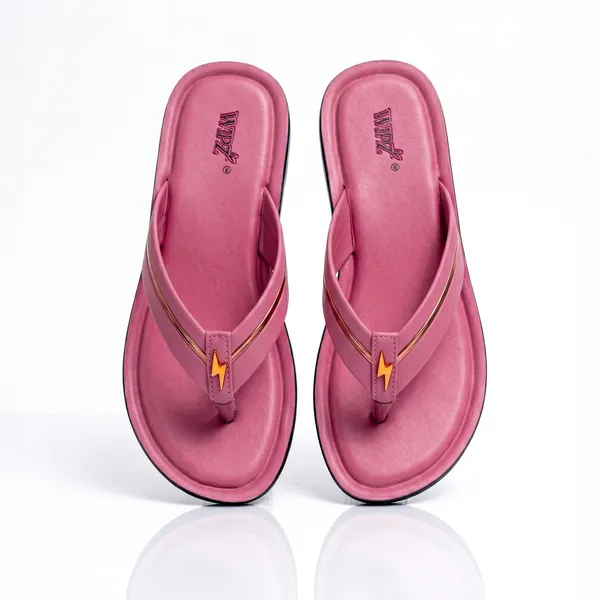 Women’s_Single_Metallic_Line_V-Strap_Sandal_8028-Carrot