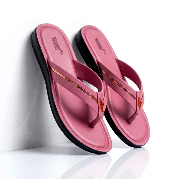 Women’s_Single_Metallic_Line_V-Strap_Sandal_8028-Carrot