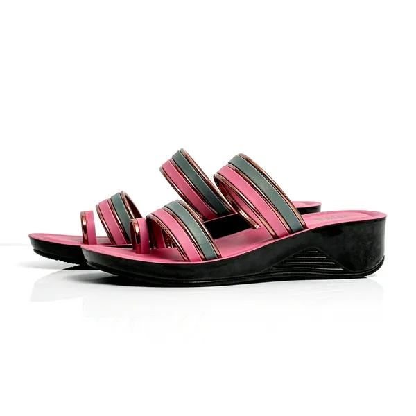 Women's_Stylish_Toe-Ring_Dual-Straps_Wedge-Heel_Sandal-7012-Carrot