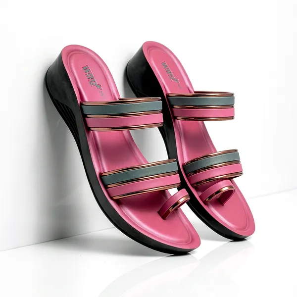 Women's_Stylish_Toe-Ring_Dual-Straps_Wedge-Heel_Sandal-7012-Carrot