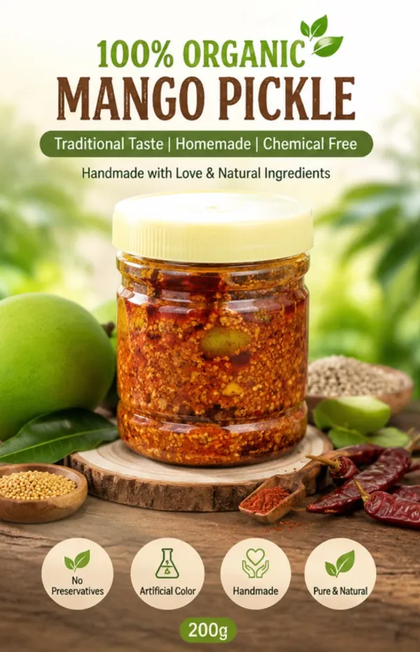 Pure_organic_Mango_pickle_200_gm