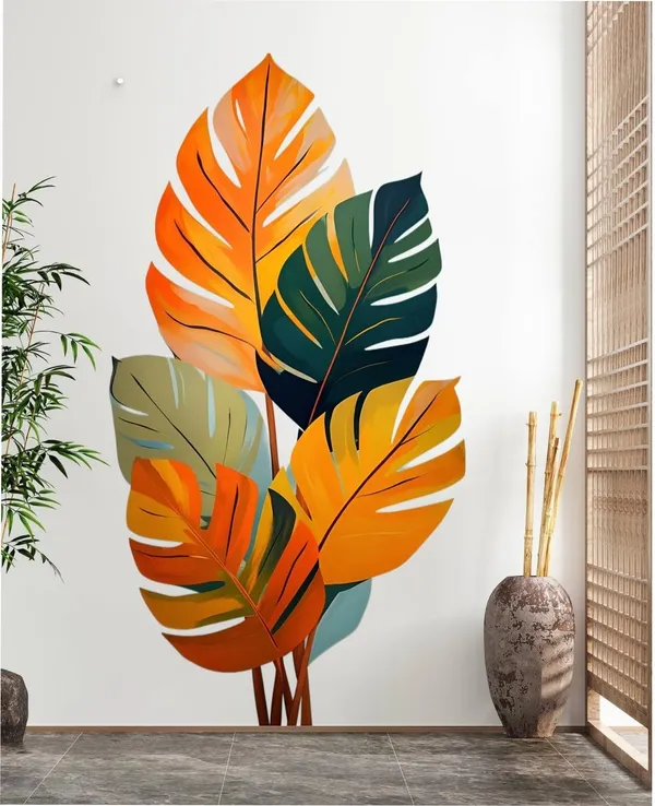 Tropical_Leaf_Vinyl_Wall_Sticker
