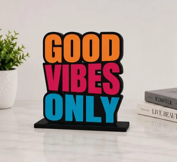 Crystalsign_Wooden_Idol_&_Figurine_God_Vibes_Only_Quote_Table_Decor_for_Restaurant_CafâˆšÂ©_|_Office_Desk_Decoration_|_Home_Living_Room_Modern_Art_Showpiece_Gift_Item
