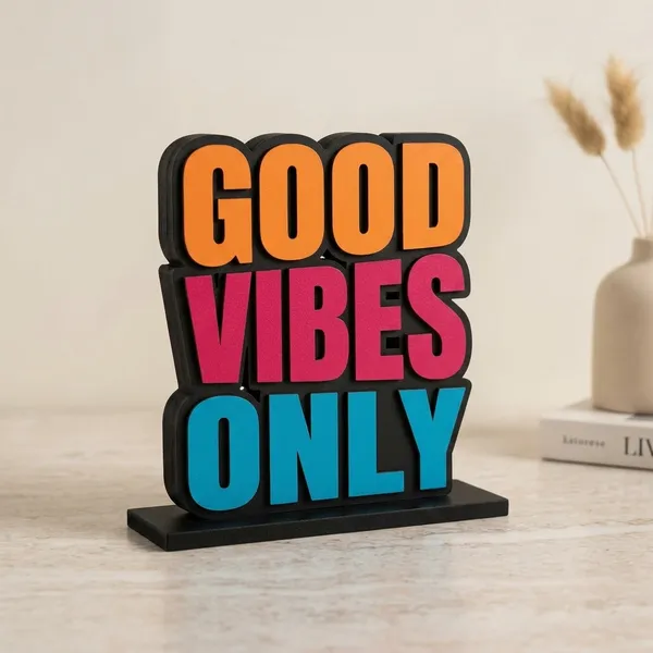 Crystalsign_Wooden_Idol_&_Figurine_God_Vibes_Only_Quote_Table_Decor_for_Restaurant_CafâˆšÂ©_|_Office_Desk_Decoration_|_Home_Living_Room_Modern_Art_Showpiece_Gift_Item