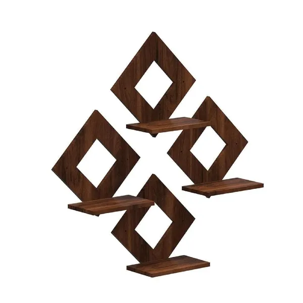 Crystalsing_Rustic_Wooden_Wall_Shelves_Set_of_4_with_Squares_Cut_Design_|_Floating_Wall_Mounted_Decorative_Shelves_for_Living_Room,_Bedroom_&_Office_|_Wall_Display_Rack,_Planter_&_Storage_Organizer