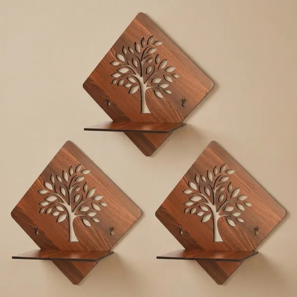 Crystalsing_Rustic_Wooden_Wall_Shelves_Set_of_4_with_Tree_Cut_Design_|_Floating_Wall_Mounted_Decorative_Shelves_for_Living_Room,_Bedroom_&_Office_|_Wall_Display_Rack,_Planter_&_Storage_Organizer