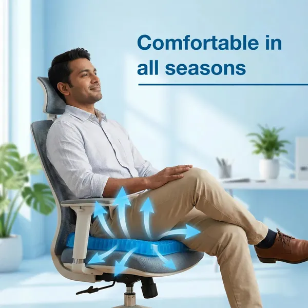 White_And_Blue_Seat_Cushion_Fill_Material_Latex_Foam_Enclosure_Material_Gel_Product_Care_Instructions_Wipe_With_Damp_Cloth_Material_Features_Hypoallergenic_Material_Type_Free_Pvc_Free_Fabric_Type_Cotton_Seat_Cushion