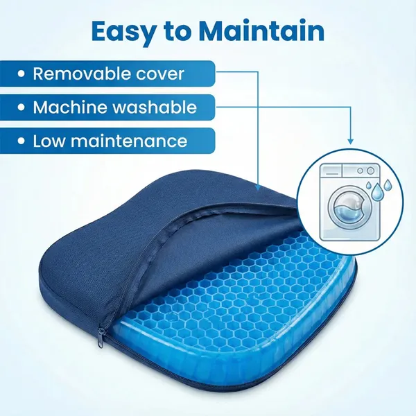 White_And_Blue_Seat_Cushion_Fill_Material_Latex_Foam_Enclosure_Material_Gel_Product_Care_Instructions_Wipe_With_Damp_Cloth_Material_Features_Hypoallergenic_Material_Type_Free_Pvc_Free_Fabric_Type_Cotton_Seat_Cushion