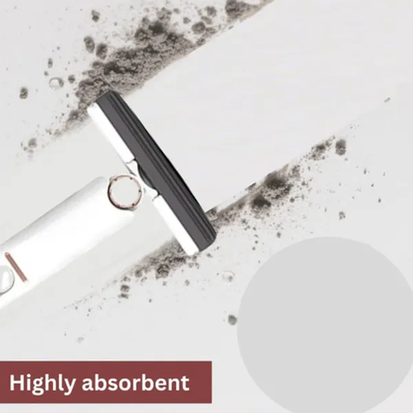 White_And_Black_Floor_Mop_Stainless_Steel,Cotton_Microfiber_Blend_Floor_Mop
