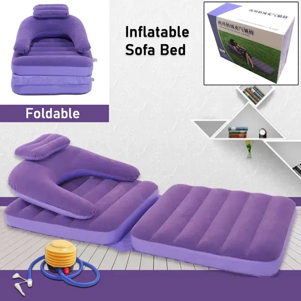 Purple_Air_Mattress_Lounger_Polyvinyl_Chloride_(Pvc)_Inflatable_Sofa