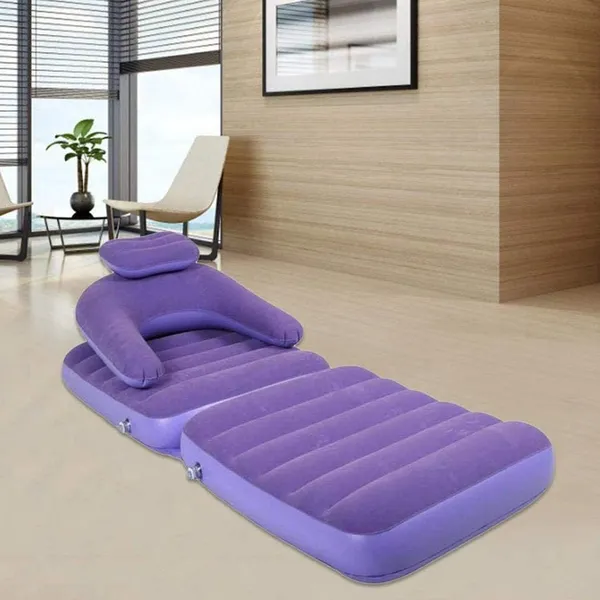 Purple_Air_Mattress_Lounger_Polyvinyl_Chloride_(Pvc)_Inflatable_Sofa