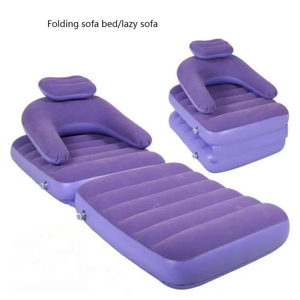 Purple_Air_Mattress_Lounger_Polyvinyl_Chloride_(Pvc)_Inflatable_Sofa