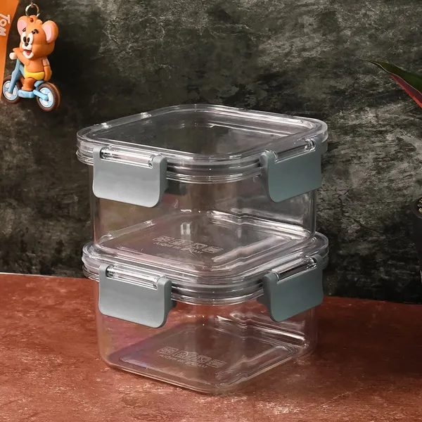 Airtight_Food_Storage_Containers_540ml_Each,_Set_of_2_|_BPA-Free_Transparent_Kitchen_Containers_with_Secure_Press-Lock_Lids_|_Stackable_Food_Organizer_for_Snacks,_Dry_Fruits,_Pulses_&_Leftovers