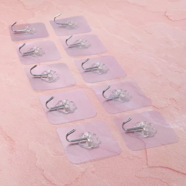 Heavy_Duty_Adhesive_Wall_Hooks_10_Pc_Transparent_Set_Default_Title_(_Pack_of_10)
