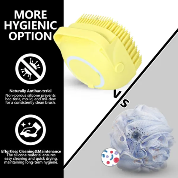 Yellow_Bathing_&_Body_Care_Silicone_Bath_Brush