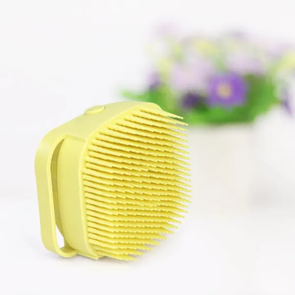 Yellow_Bathing_&_Body_Care_Silicone_Bath_Brush