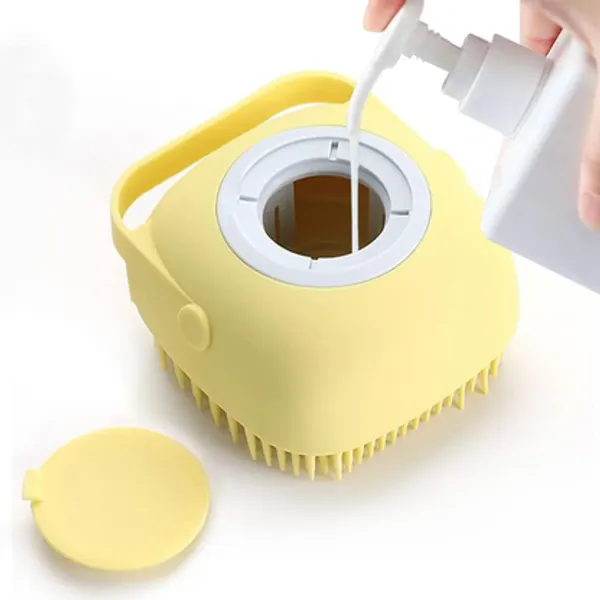 Yellow_Bathing_&_Body_Care_Silicone_Bath_Brush