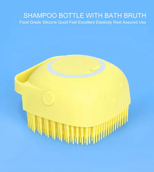 Yellow_Bathing_&_Body_Care_Silicone_Bath_Brush