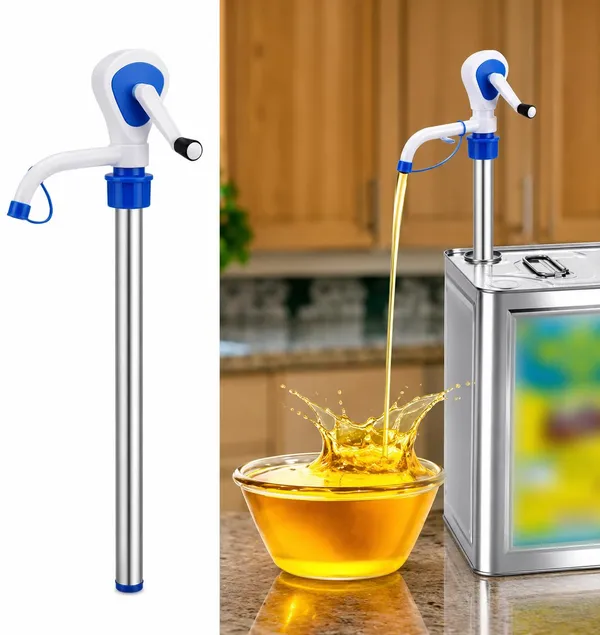 Locunary_Oil_Dispenser_Pump_For_Kitchen_Bottle_Precise_Pouring_Oil_Pourer_For_Olive_Ghee_Leakproof_Plastic_Pump_With_Stainless_Steel_Pipe_Fits_500ml_1l_5l_Oil_Can_Jar_Container_Mess_Free_Drip_Free_Smooth_Pump_Action_For_Everyday_Kitchen_Use