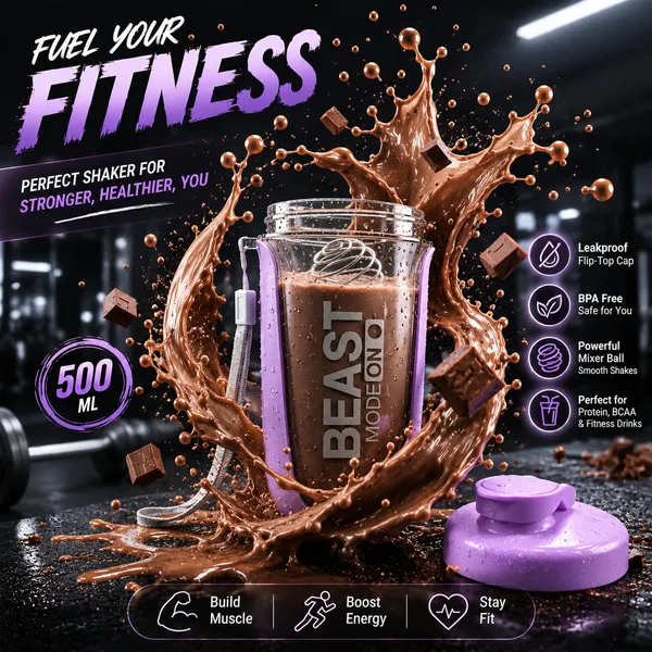 Motivational_Gym_Protein_Shaker_Bottle_500ml_Leakproof_Flip_Top_Cap_Bpa_Free_Sports_Water_Bottle_For_Men_Women_Protein_Mixer_Bottle_For_Gym_Workout_Bcaa_Fitness_Drinks