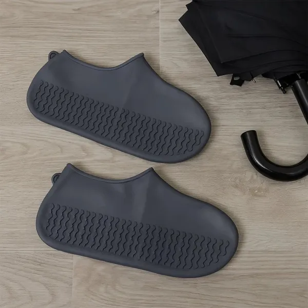 Grey_Reusable_Silicone_Waterproof_Shoe_Covers_|_Non-Slip_Rain_Boot_Covers_(1_Pair)_|_Foldable_Overshoes_for_Men_&_Women