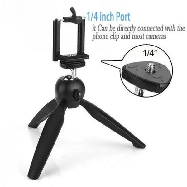 Black_Mobile_&_Camera_Support_Aluminum_/_Plastic_Mini_Tripod