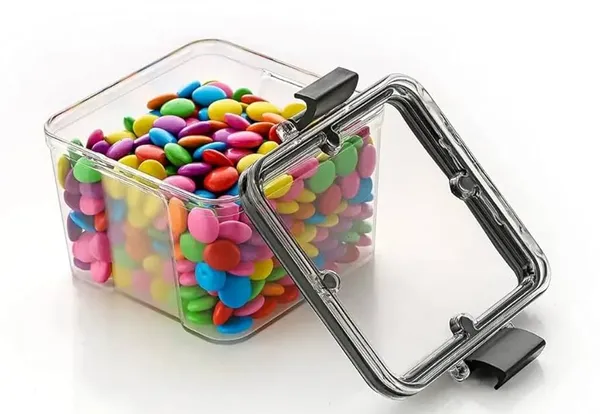 Airtight_Food_Storage_Containers_540ml_Each,_Set_of_2_|_BPA-Free_Transparent_Kitchen_Containers_with_Secure_Press-Lock_Lids_|_Stackable_Food_Organizer_for_Snacks,_Dry_Fruits,_Pulses_&_Leftovers