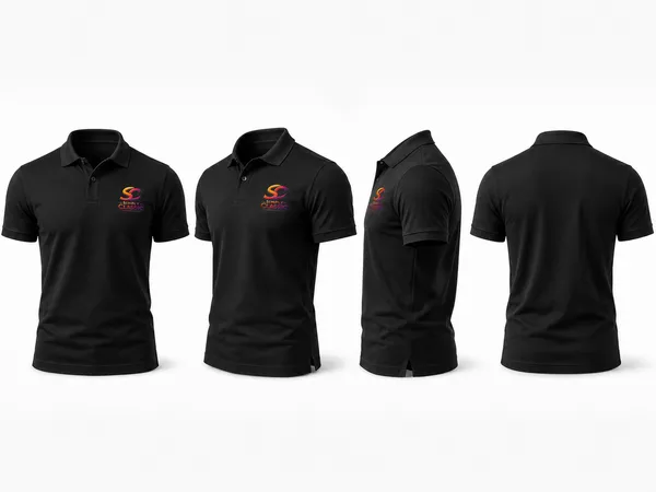 Black_Cotton_Embroidered_Polo_T-Shirt_For_Unisex