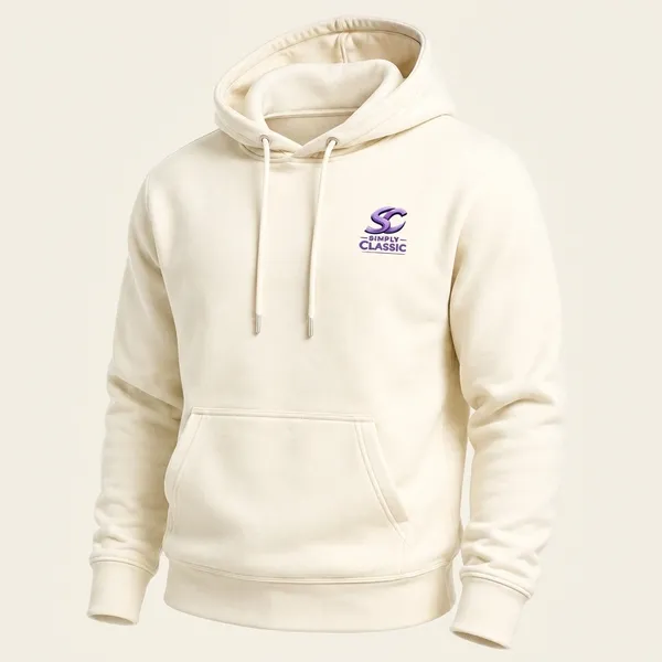Cream_Cotton_Classic_Fit_Hoodie_For_Unisex
