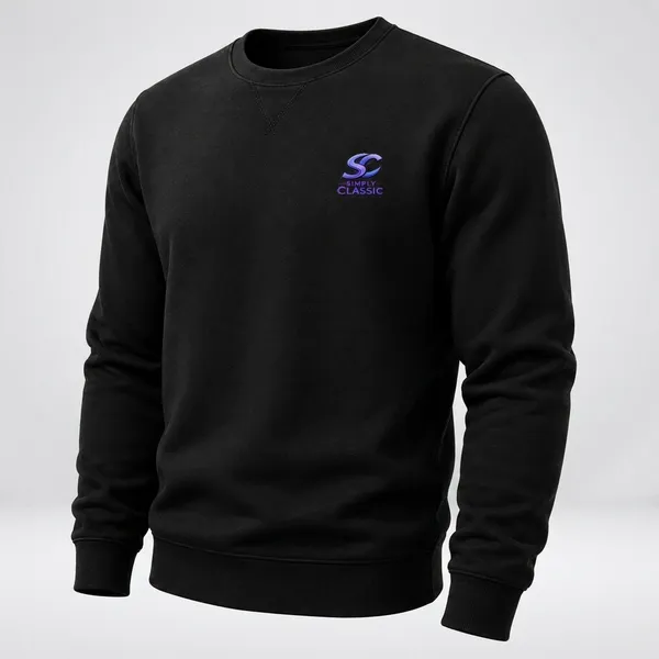 Black_Cotton_Fleece_Purple_Embroidered_Sweatshirt_For_Unisex