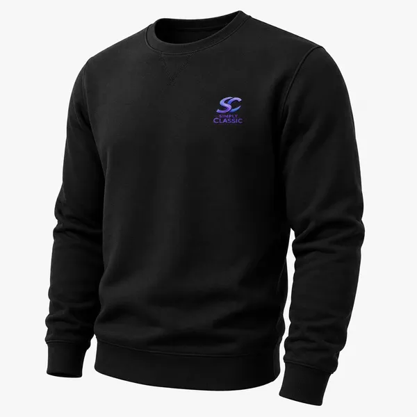 Black_Cotton_Fleece_Purple_Embroidered_Sweatshirt_For_Unisex